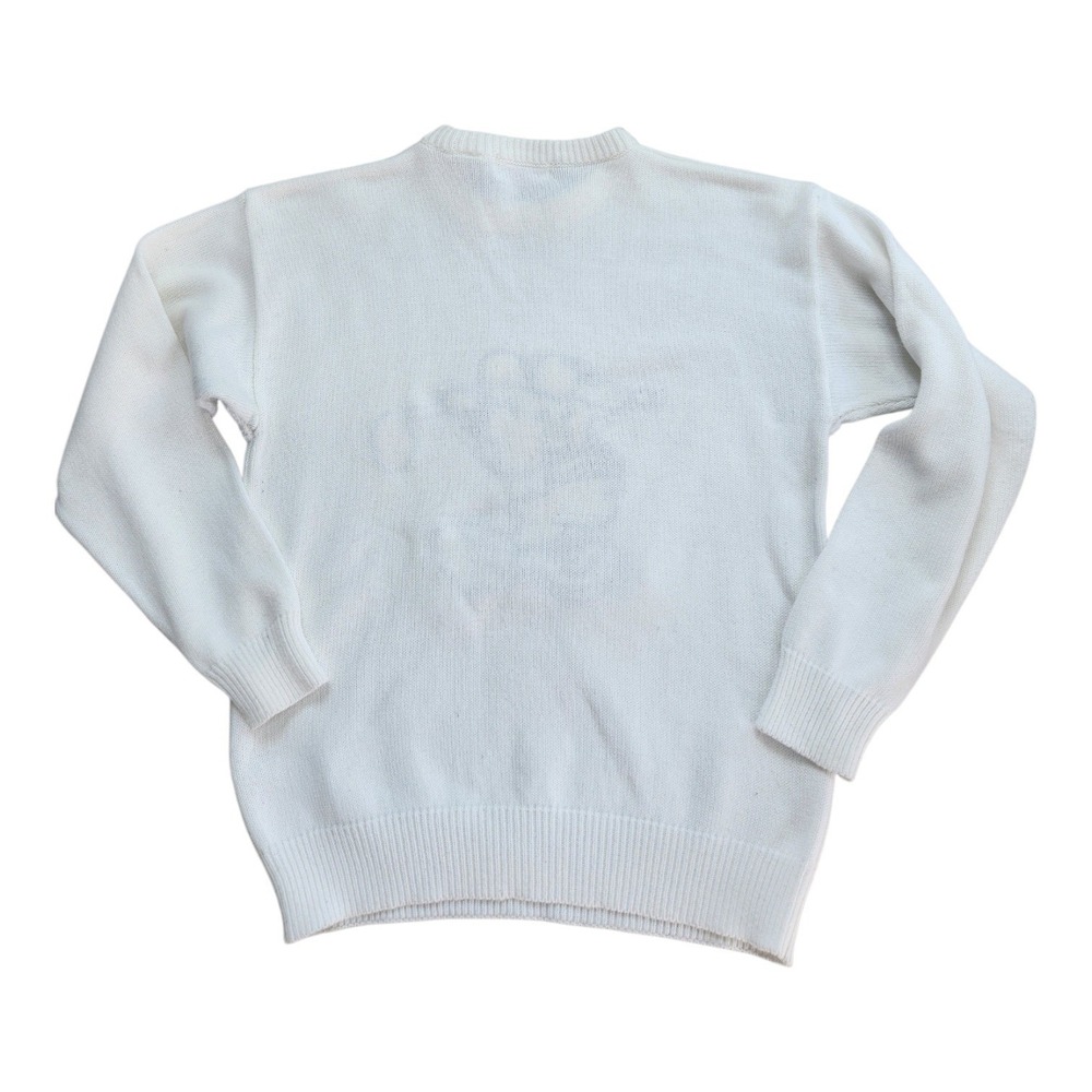 Disney Minnie's Golf Club by Aurea Sweater Women S White Excellent Vintage Golf - Picture 2 of 6